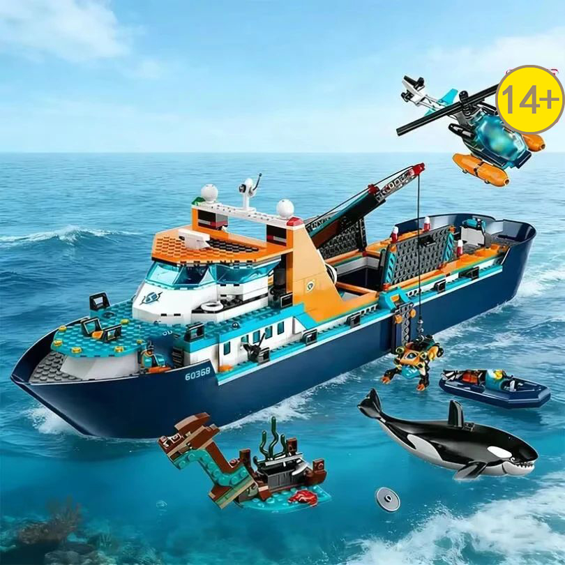 Lego Set City - Суперпопулярный конструктор из 815 деталей: исследовательское