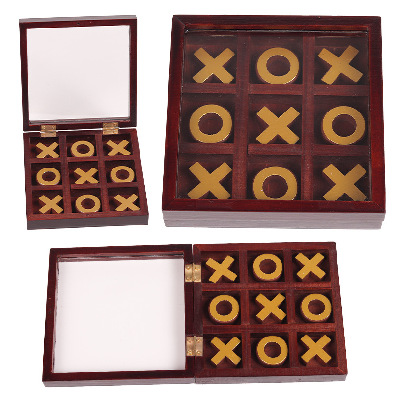 Board Game Yearbook - Забавная шахматная доска Tic Tac Toe,