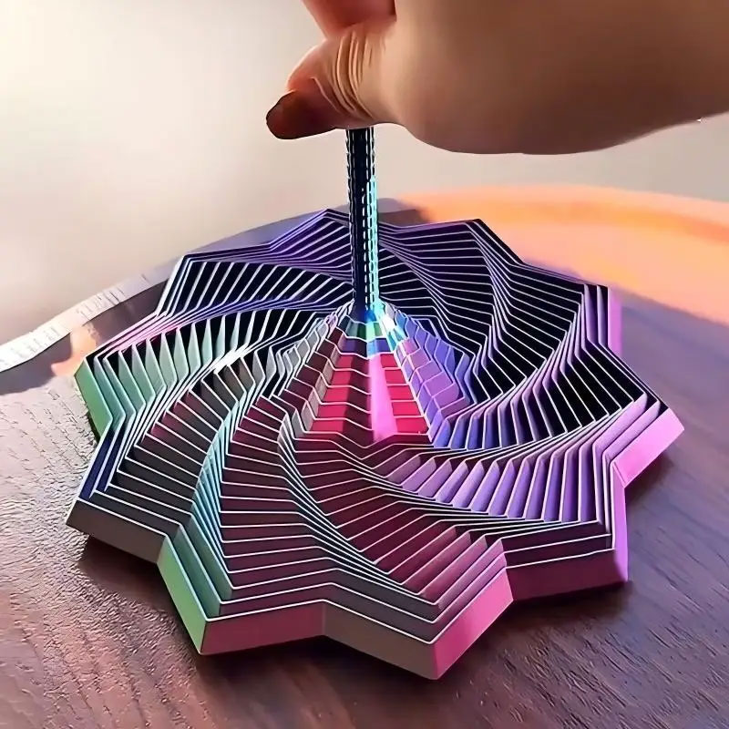Board Game Print - 3D-печатная модель сенсорной звезды-антистресс: визуальная иллюзия,