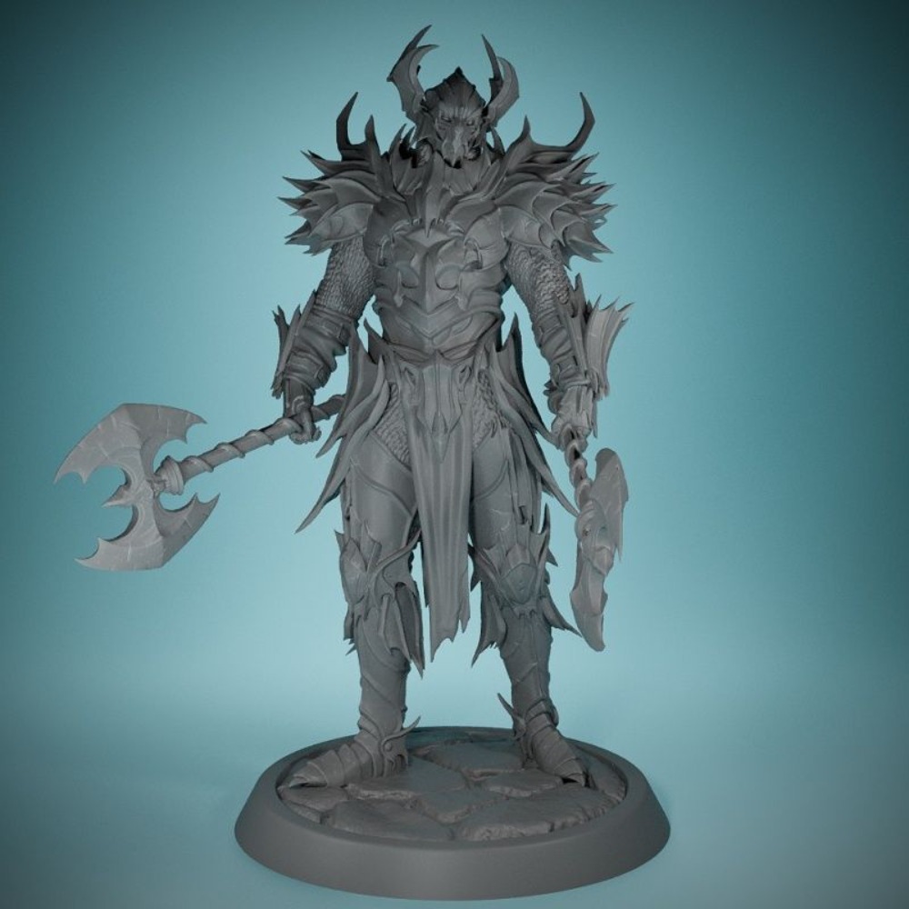 Board Game Print - No Wings Demon Knight 3D печатная
