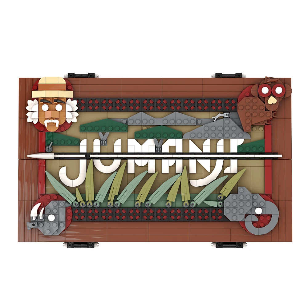 Gobricks MOC Jumanji Настольна – обзор и цена Board Game Jumanji