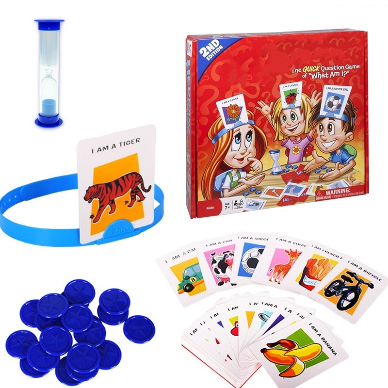 Детские забавные карты, настол – обзор и цена Board Game Who Is It