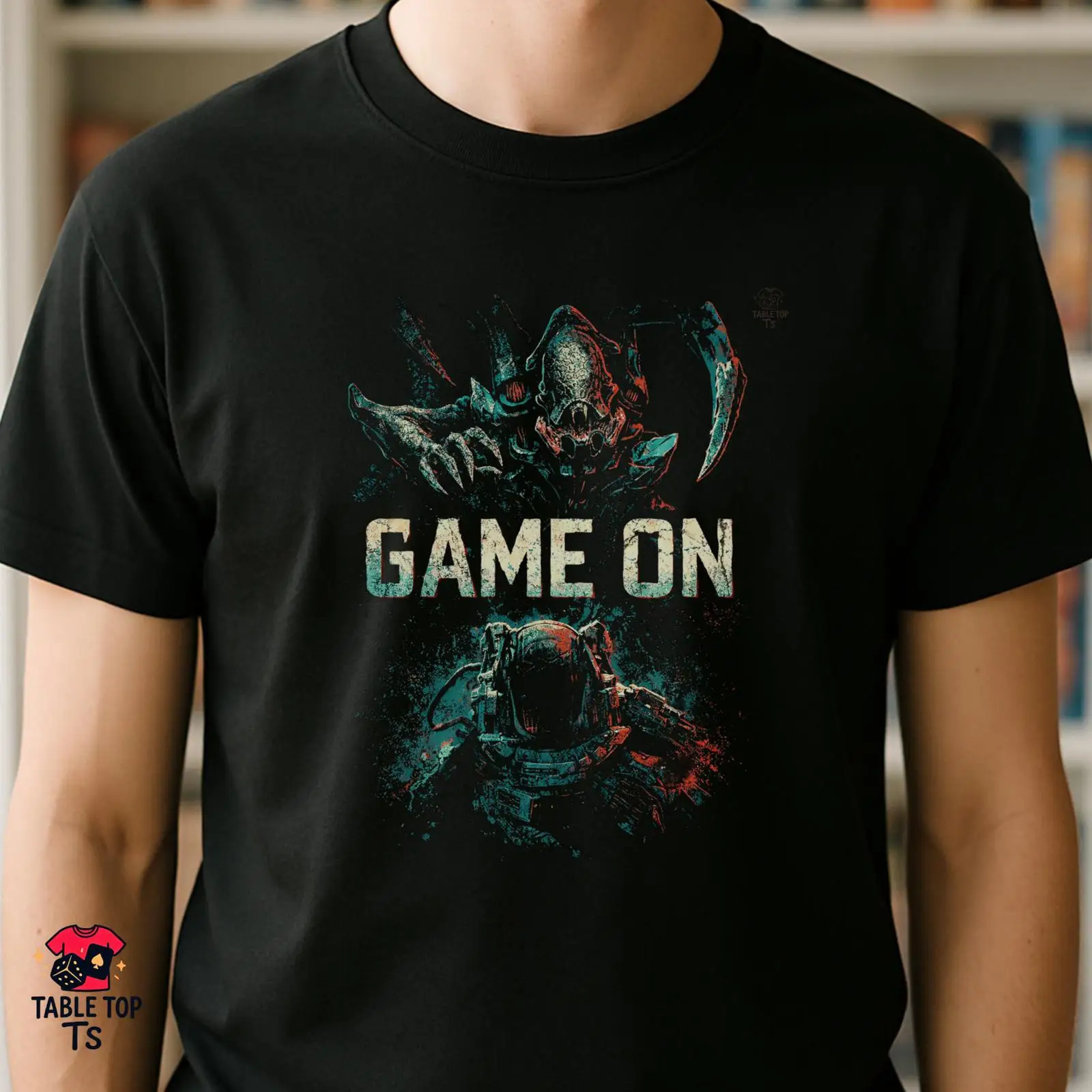 Футболка GAME ON в стиле ретро – обзор и цена Board Game Nemesis