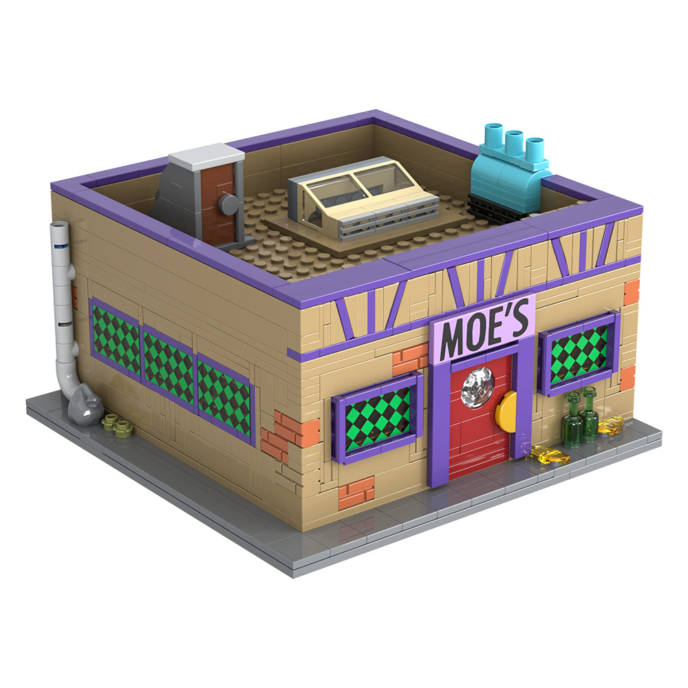 Gobricks MOC Simpsoned Модульн – обзор и цена Board Game Jumanji