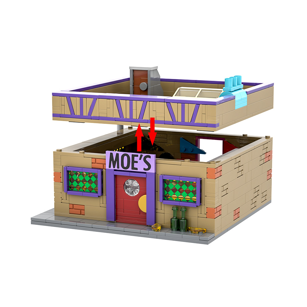 Gobricks MOC Simpsoned Модульн – обзор и цена Board Game Jumanji