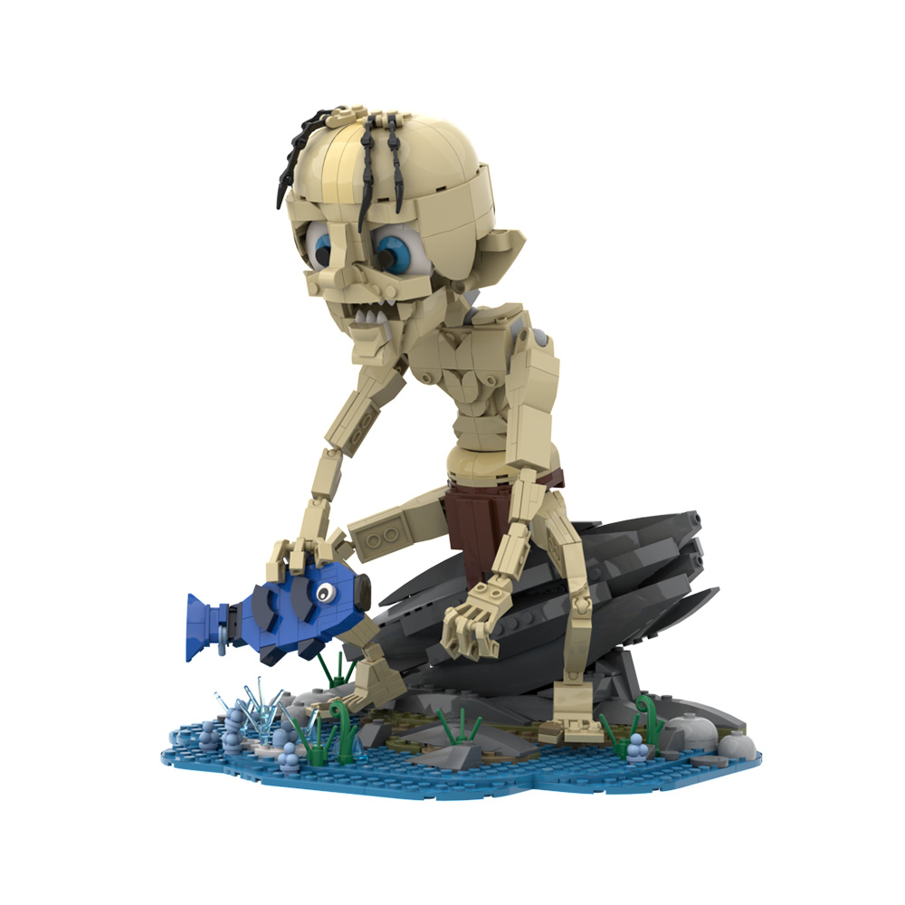 560 шт. MOC кукла Gollum, моде – обзор и цена Board Game Jumanji