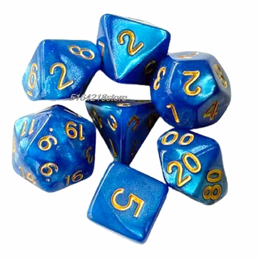 Набор из 7 штук: Набор кубиков – обзор и цена Board Game Verdant