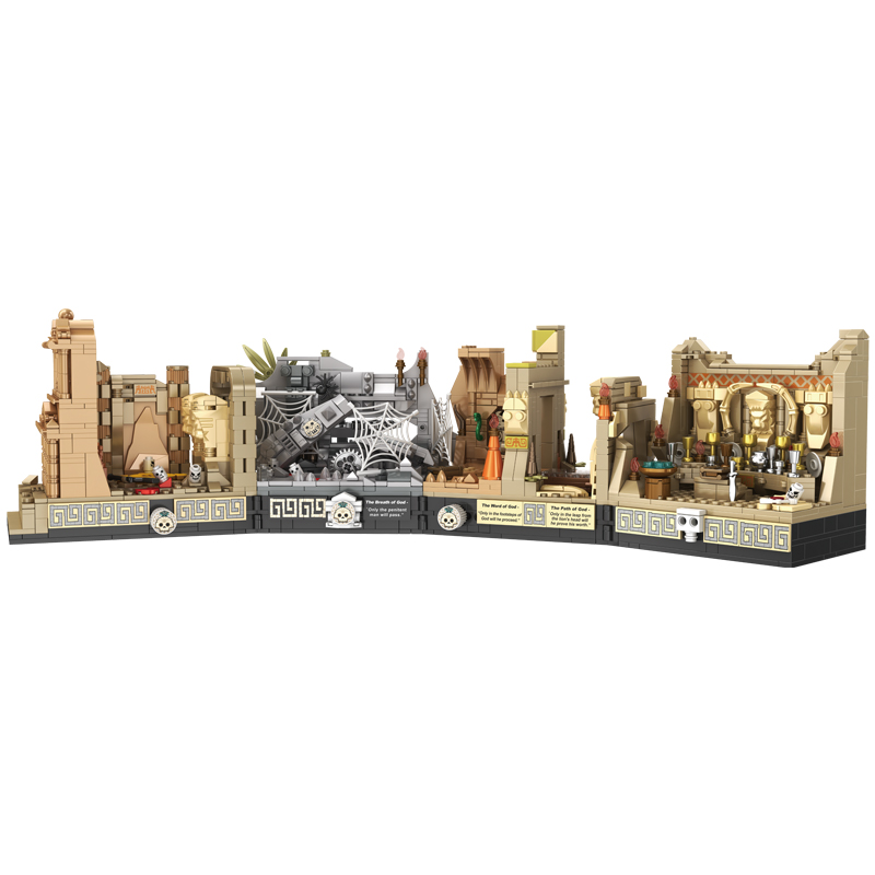 В НАЛИЧИИ 66037 MOC Храм Золот – обзор и цена Board Game Jumanji